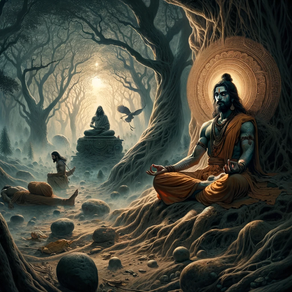 Vishvamitra Performs Austerities to Defeat Vasishta